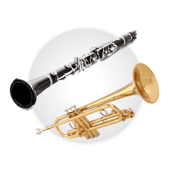 Music Notation Hub - Trumpet & Clarinet Transcription
